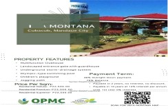 VISTA MONTANA RESIDENTIAL ESTATE By STA. LUCIA LAND